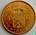 Niederlande 10 Gulden 1913 - Bild 1