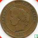 Frankrijk 10 centimes 1882 - Afbeelding 1