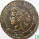 France 10 centimes 1875 (K) - Image 1