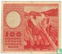 Noorwegen 100 Kroner 1950 - Afbeelding 2
