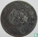 Kwangtung 2 cents 1918 (year 7) - Image 2