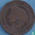 France 10 centimes 1874 (K) - Image 1