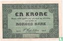 Noorwegen 1 Krone 1917 - Afbeelding 1