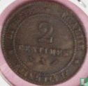France 2 centimes 1885 - Image 2