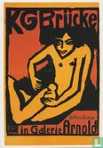 Plakat für die Ausstellung KG Brücke in der Galerie Arnold, 1910 - Image 1