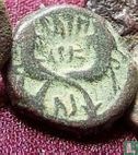 Nabataea  AE17  (Aretas IV & Shuqailat)  9 BCE-40 CE - Image 1