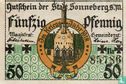 Sonneberg 50 Pfennig 1918 - Afbeelding 1