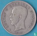 Suède 2 kronor 1910 (W - loin de l'année) - Image 1