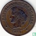 Frankrijk 5 centimes 1884 - Afbeelding 1