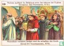 Monniken verlaten België met de schatten der kerk (Inval der Noormannen, 879) - Image 1