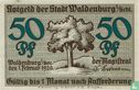 Waldenburg 50 Pfennig 1920 - Afbeelding 1
