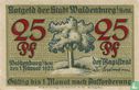 Waldenburg 25 Pfennig 1920 - Afbeelding 1