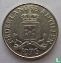 Netherlands Antilles 25 cent 1976 (misstrike) - Image 1