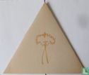8" Inch Triangular Lathe Cut Record - Image 1