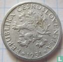 Czechoslovakia 1 koruna 1951 - Image 1