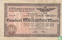 Köln 100 Miljard Mark 1923  - Afbeelding 1