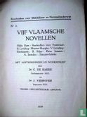 Vijf Vlaamsche novellen - Image 3