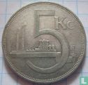 Tchécoslovaquie 5 korun 1930 - Image 2