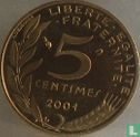 France 5 centimes 2001 (BE) - Image 1