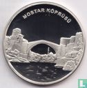Turquie 20 yeni türk lirasi 2005 (PROOF - Different die) "Mostar Bridge" - Image 3