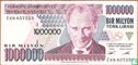 Turquie 1 Million Lira ND (1995/L1970) P209a1 - Image 1