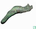 Sarmatia, Olbia (Thrace, Black Sea)  AE Cast Dolphin  5th century BCE - Afbeelding 1