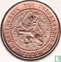 Netherlands 1 cent 1884 - Image 1