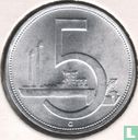 Tchécoslovaquie 5 korun 1952 - Image 2
