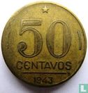 Brazilië 50 centavos 1943 (aluminium-brons) - Afbeelding 1