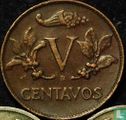 Colombia 5 centavos 1943 (with B) - Image 2