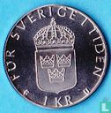 Suède 1 krona 1986 - Image 2