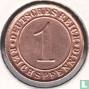 Duitse Rijk 1 reichspfennig 1924 (D) - Afbeelding 2