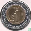 Mexico 1 nuevo peso 1992 - Image 1