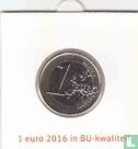 Netherlands 1 euro 2016 "Holland Coin Fair" (in coin holder) - Image 2