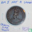 USA  Slavery Abolitionist Token - Am I Not A Woman  1838 - Bild 1