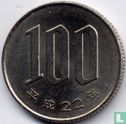 Japan 100 yen 2010 (jaar 22) - Afbeelding 1
