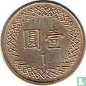 Taiwan 1 yuan 2012 (year 101) - Image 2