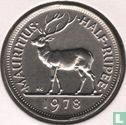 Maurice ½ rupee 1978 - Image 1