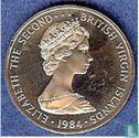 British Virgin Islands 25 cents 1984 (PROOF) - Image 1