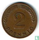 Duitsland 2 pfennig 1970 (G) - Afbeelding 2
