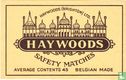 Haywoods safety matches - Image 2