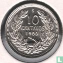 Chili 10 centavos 1938 - Afbeelding 1