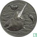 Cook Islands 5 dollars 2015 "Narwhal" - Image 1