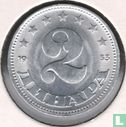 Yougoslavie 2 dinara 1953 - Image 1