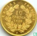 Frankreich 10 Franc 1858 (A) - Bild 1