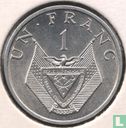 Rwanda 1 franc 1985 - Image 2