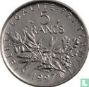 Frankrijk 5 francs 1997 - Afbeelding 1