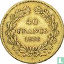 France 40 francs 1838 - Image 1