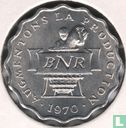 Rwanda 2 francs 1970 "FAO" - Image 1