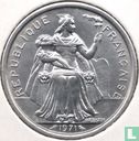New Caledonia 2 francs 1971 - Image 1